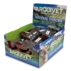 Cuerno De Búfalo Relleno De Palitos De Piel - 8 Cm - Caja Expositora De 20 Unidades - 2.000 G 2000 G