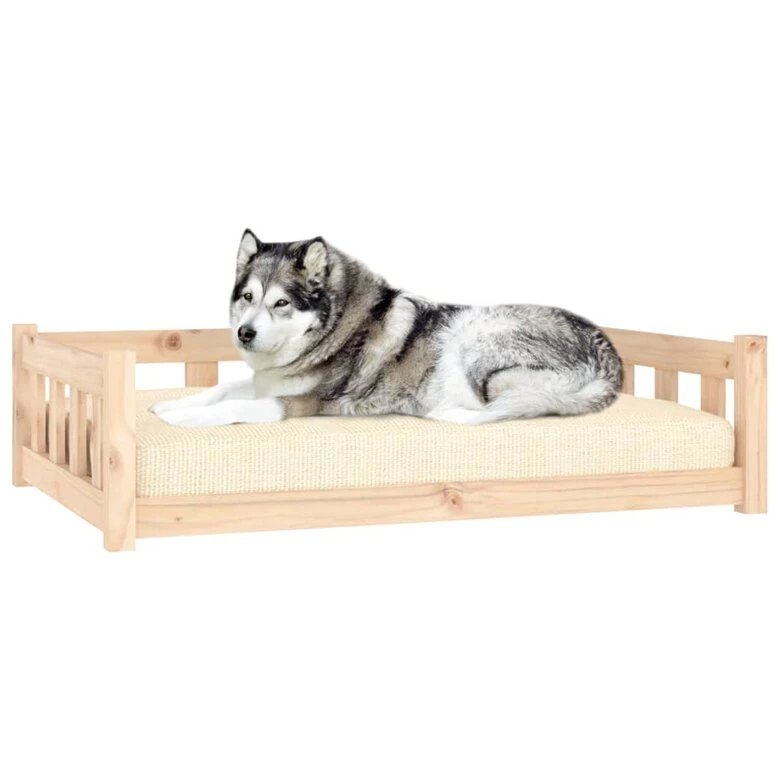 VIDAXL Cama Marrón Para Perros 75.5 X 55.5 X 28 Cm - Imagen 2