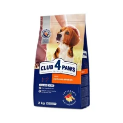 Club 4 Paws Pienso Seco Para Perros De Razas Medianas Pollo 4 Kg