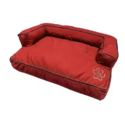 Confort Pet Sofa Florida Impermeable Rojo Para Perros 120 Cm X 75 Cm
