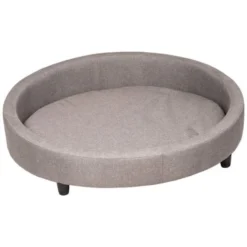 Flamingo Sofá Para Perros Color Marrón 56,5 Cm X 45 Cm X 26 Cm