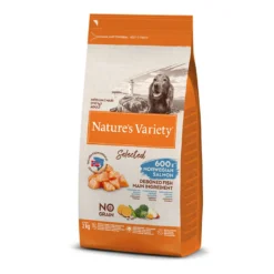 Nature's Variety Adult Medium Selected Salmón Pienso Para Perros 12kg